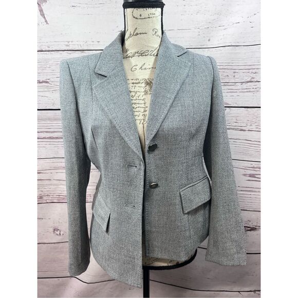 Anne‎ Klein 6P gray suit jacket - Picture 1 of 4